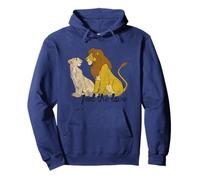 Disney Lion King Simba Nala Feel The Love Pullover Hoodie