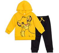 Disney Lion King Simba Toddler Boys Fleece Jogger Pullover Hoodie & Pants Set 2T