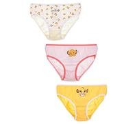 Disney Lion King Slips für Mädchen, Größe 6/8 Jahre, 3 Stück, Weiß, Rosa, Gelb