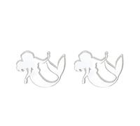 Disney Little Mermaid Ariel Sterling Silver Stud Earrings