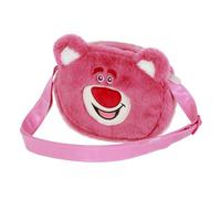Disney Lotso Bär Strawberry-Plush Mini Umhängetasche, Rosa