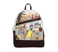 Disney Loungefly Snow White and Seven Dwarfs Multi Scene Womens Double Strap Shoulder Bag Purse
