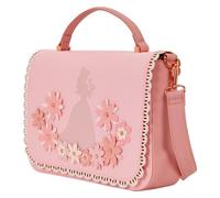 Disney Loungefly - Stained Glass Princesses Handtasche rosa weiß