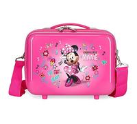 Disney Love Minnie Anpassungsfähiger Schönheitsfall Rosa 29x21x15 cms ABS