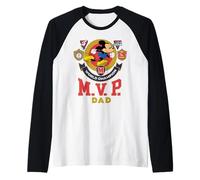 Disney M.V.P. Dad Mickey Mouse Racing Champion Father's Day Raglan