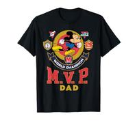 Disney M.V.P. Dad Mickey Mouse Racing Champion Father's Day T-Shirt
