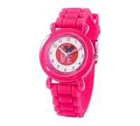 Disney Mädchen Analog Japanisches Quarzwerk Uhr mit Silikon Armband WDS001347