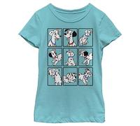 Disney Mädchen Dalmatian Box Up T-Shirt, S