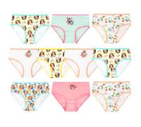 Disney Mädchen Exclusive 100% Combed Cotton Underwear Available in Sizes 2/3t, 4t, 4, 6, & 8 Slip, 10er-Pack Moana 2