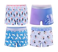 Disney Mädchen Frozen Underwear Available in Brief Panties and Girl, Sizes 2/3t-10 Retroshorts, 4er-Pack Shorts, 2-3 Jahre