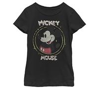 Disney Mädchen Happy Mickey T-Shirt, XL