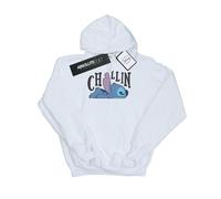 Disney Mädchen Lilo und Stitch Chillin Hoodie (weiß) 5-6A / 110-116cm