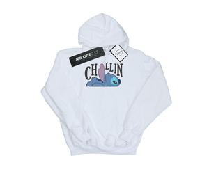 Disney Mädchen Lilo und Stitch Chillin Hoodie (weiß) 5-6A / 110-116cm