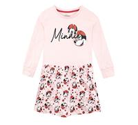 Disney Mädchen Minnie Mouse Kleid Rosa 110