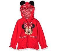 Disney Mädchen Minnie Polka Dot Bow Hoodie - Rot - 4 Jahre