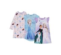 Disney Mädchen Minnie Princess 3 Pack Nightgown Nachthemd, Frozen Magic 2, 4 (8er Pack)