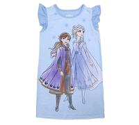 Disney Mädchen-Nachthemd, weicher und niedlicher Schlafanzug für Kinder, Die Eiskönigin 2, 4 Jahre