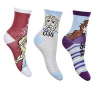 Disney Mädchen Offiziell Frozen 2 Socken 3 Paar Set (3 Paare Frozen Stil 2, 31-34)