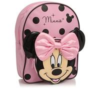 Disney Mädchen Offizieller Minnie Mouse Bow Rucksack Back To School, rose, 4-6 Jahre