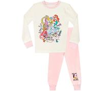 Disney Mädchen Prinzessinnen Schlafanzug Slim Fit Mehrfarbig 122