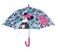Disney mädchen Regenschirm, 42 cm, manuell Safety Open Minnie Camping und Wandern, Mehrfarbig (Mehrfarbig), Einheitsgröße
