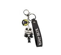 Disney Schlüsselanhänger The Nightmare Before Christmas 3D King Jack Schwarz/Weiß One size