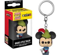Disney Mickey 90 Years - Brave Little Tailor - Schlüsselanhänger Funko Pocket PO