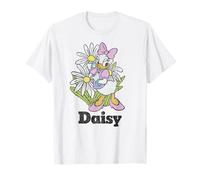 Disney Mickey And Friends Daisy Duck Floral Portrait T-Shirt