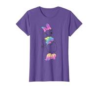 Disney Mickey And Friends Daisy Duck Tie Dye T-Shirt, Damen, Heidekrautlila, XXL