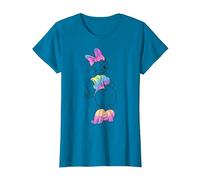 Disney Mickey And Friends Daisy Duck Tie Dye T-Shirt, Damen, Saphir, M