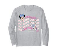 Disney Mickey And Friends Grow With The Flow Minnie & Figaro Langarmshirt