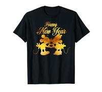 Disney Mickey And Friends Happy New Year Mickey And Minnie T-Shirt
