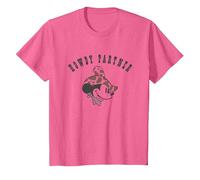 Disney Mickey And Friends Howdy Partner Cowboy Mickey Retro T-Shirt, Kinder, Rosa Meliert, 98
