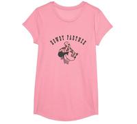 Disney Mickey And Friends Howdy Partner Cowboy Mickey Retro T-Shirt, Mädchen, Rosa, S