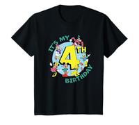 Disney Mickey and Friends It’s My Fourth 4th Birthday T-Shirt