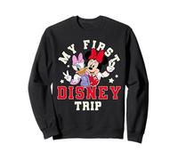 Disney Mickey And Friends My First Disney Trip Daisy Minnie Sweatshirt