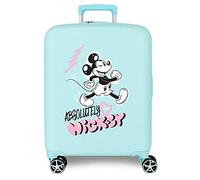 Disney Mickey Friendly Türkis Kabinenkoffer 40x55x20 cm Starres ABS Integriertes TSA-Schloss 38,4 l 2,82 kg 4 Doppelrollen Handgepäck