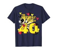 Disney Mickey & Friends 40 Year Old Birthday Girl T-Shirt