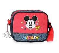 Disney Mickey Get Moving Umhängetasche Klein Mehrfarbig 18 x 15 x 5 cm Polyester, bunt, Kleine Umhängetasche
