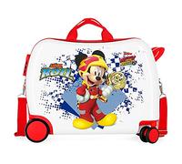 Disney Mickey Joy Kinder-Koffer Mehrfarbig 50x38x20 cms Hartschalen ABS Kombinationsschloss 34L 2,1Kgs 4 Räder Handgepäck