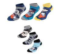 Disney Mickey Maus Kinder Jungen Sneaker Socken 6er Pack kurz Gr. 23-34, Bekleidungsgröße: 31/34
