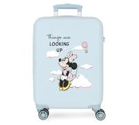 Disney Mickey Minnie and Figaro, Kinderkoffer aus ABS, einem starren und leichten Material, Doppelrollen, seitlicher Kombinationsverschluss, von Joumma Bags, Things Are Looking Up, Talla única, Koffer