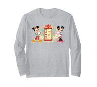Disney Mickey & Minnie Chinese Happy Lunar New Year 2026 Langarmshirt