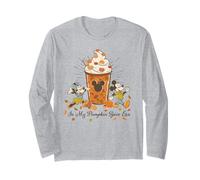 Disney Mickey & Minnie "In My Pumpkin Spice Era" Fall Coffee Langarmshirt