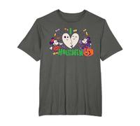 Disney Mickey & Minnie Mouse Cute Ghost Heart T-Shirt
