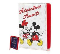 Disney Mickey & Minnie Mouse Reisepasshülle, Reisezubehör, offizielles Lizenzprodukt, Mehrfarbig, klassisch, Mehrfarbig, Einheitsgröße, Klassisch