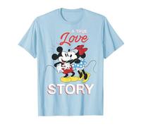 Disney Mickey & Minnie Mouse Valentine Love Graphic T-Shirt T-Shirt