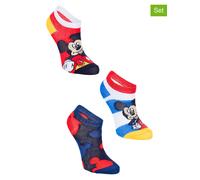 Disney Mickey Mouse 3er-Set: Socken "Mickey" in Bunt - Größe 23-26 | Kinder Socken Strumpfhosen