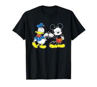 Disney Mickey Mouse and Donald Duck Best Friends Outline T-Shirt