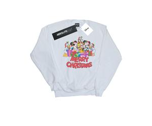 Disney - "Mickey Mouse and Friends" Sweatshirt für Herren (Weiß) M